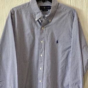 Ralph Lauren Classic Fit Men’s Button Down Shirt Size 16 1/2 🌸🌻